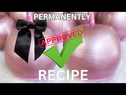 Best Candy Apple Recipe for 12+ Perfect Pink Candy Apples in Advance