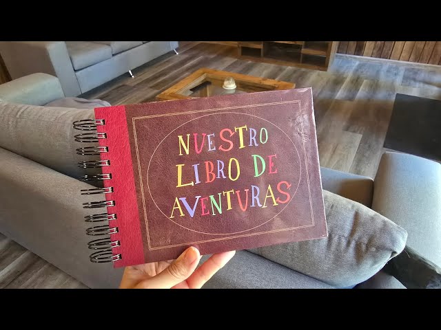 Vídeo relacionado con Laroal Nuestro Libro de Aventuras Álbumes de Fotos de películas DIY Álbum de Fotos Retro Álbum de Recortes para Aniversarios Bodas Viajes