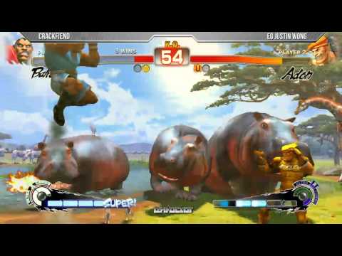 EX-Factor 1.2 (SSFIV:AE 2012) - EG|Justin Wong (Adon) vs. Crackfiend (Balrog)