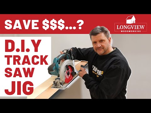 D.I.Y Track Saw JIG… You can EASILY make!