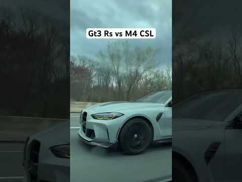 Gt3 Rs Vs M4 CSL 😧🔥