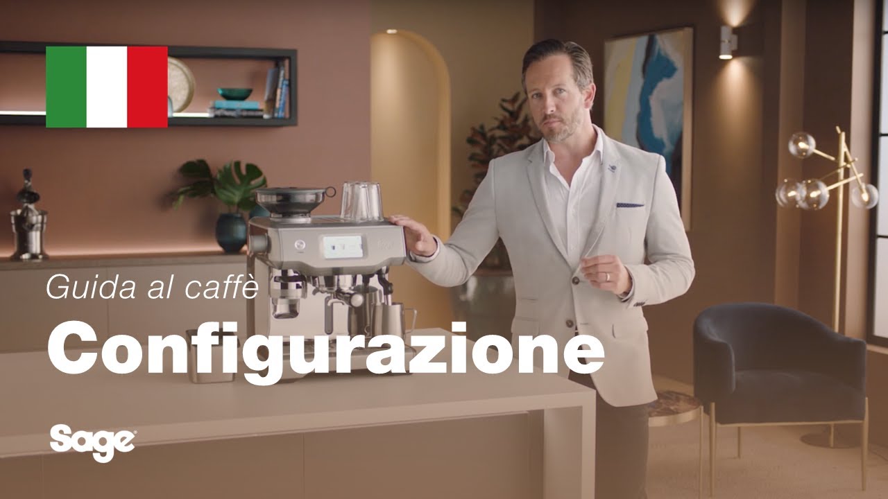 Configurazione della macchina per caffè