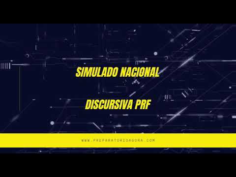 Simulado Nacional PRF !