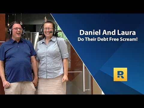 Daniel And Laura Do Their Debt Free Scream!