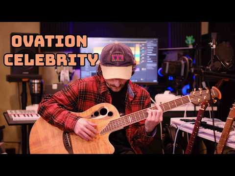 Ovation Celebrity Elite Deluxe Plus Ltd 2026 - Flamed Gabon Mahogany Bild 12
