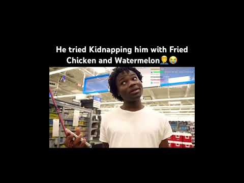 He tried Kidnapping him with Friend Chicken and Watermelon🤦‍♂️😭 “Glock-19?” #funny #memes