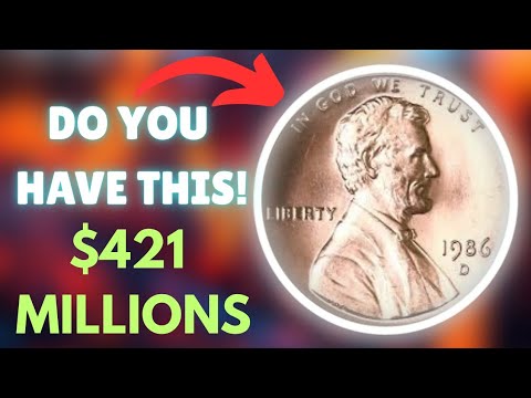 "This 1986-D Penny Is Worth $421 Million?! | Rare One Cent Coin You Must Check!"