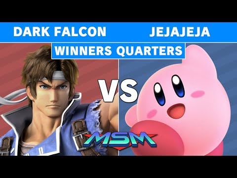 MSM Online 26 - Dark Falcon (Richter) Vs. Jejajeja (Kirby) Winners Quarters - Smash Ultimate