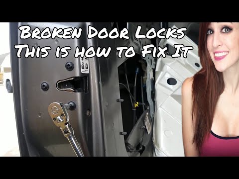 Replacing Door lock actuator / motor Chevrolet GMC pickup Truck Suv ls door locks not working