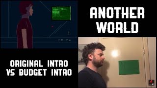 Another World Intro - Original Amiga VS Budget Fan Made Version