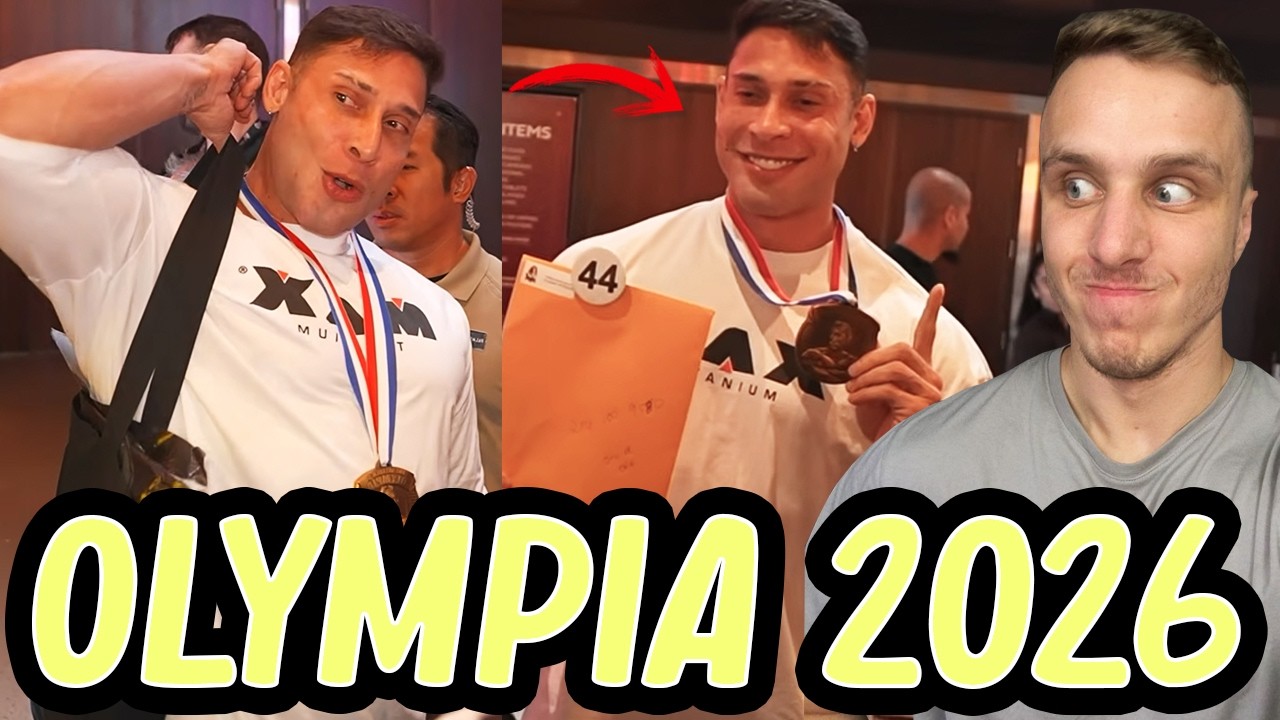 La épica llegada de Ramon Dino al pesaje del Mr Olympia 2026