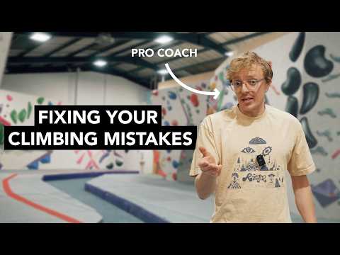 Pro Coach Fixes Common Climbing Mistakes - V4-V6