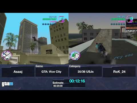 GTAMarathon 2021 - Grand Theft Auto: Vice City 35/36 USJs by Asaaj vs. RoK_24