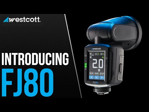 Westcott FJ80 Universal Touchscreen 80Ws Speedlight with Adapter for Sony Cameras