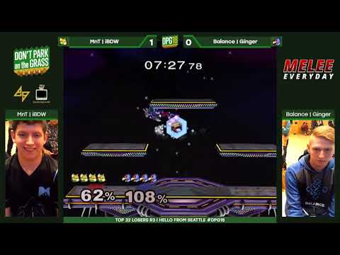 DPotG 2018 - Top 32 Losers R3 - (Fox) MnT | iBDW vs Balance | Ginger (Falco)