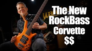 The Revamped WARWICK ROCKBASS Corvette $$ (Double Buck) 5-String | Demo w. Andy Irvine