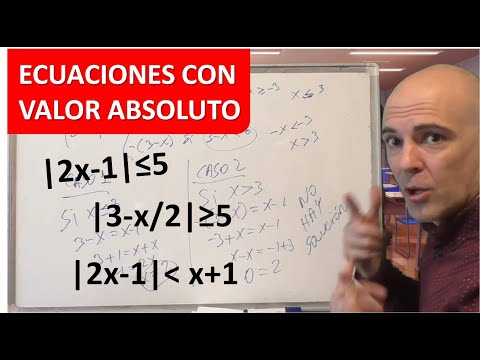 ECUACIONES CON VALOR ABSOLUTO