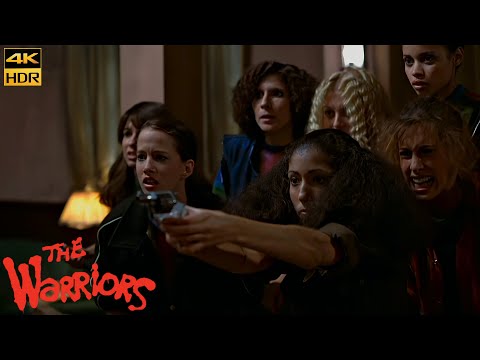 The Warriors VS The Lizzies 1979 Scene Movie Clip Remaster 4K HDR - Dolby Vision
