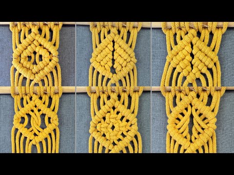DIY Macrame Star Ornament Tutorial Handmade Christmas Tree Decoration