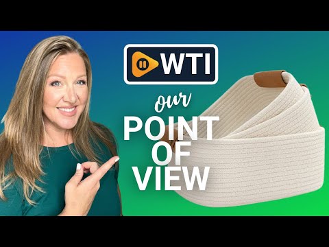 CHICVITA Cotton Rope Woven Baskets - WTI product video review
