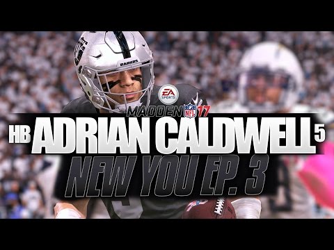 Madden 17 Career Raiders HB "Adrian Caldwell Ep. 3 Undrafted"