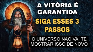 A VITÓRIA É GARANTIDA!  ESTE É UM SINAL DO UNIVERSO ACEITE.  