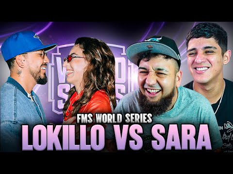 LAUGHTER VS BLOOD! LOKILLO VS SARA SOCAS WITH JOKKER IN FMS WORLD SERIES J1 🔥