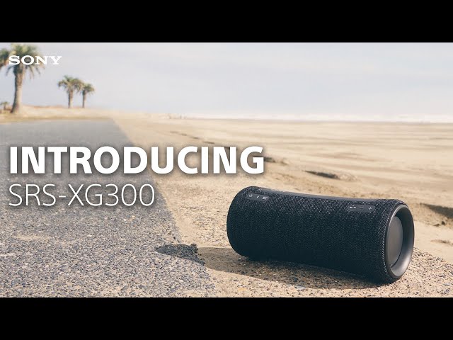 Video teaser per Introducing the Sony SRS-XG300 Portable Wireless Speaker