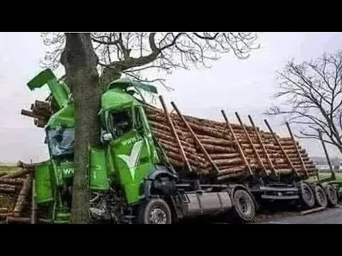 TOTAL IDIOTS TRUCK AND CAR VS TRAINS | Funny Dangerous Truck & Car Of The Week | Excavator Fail 2022