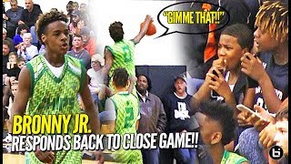 LeBron James Jr. CHASEDOWN BLOCK!! North Coast Blue Chips Get TESTED in Debut at Dru Joyce Classic!!