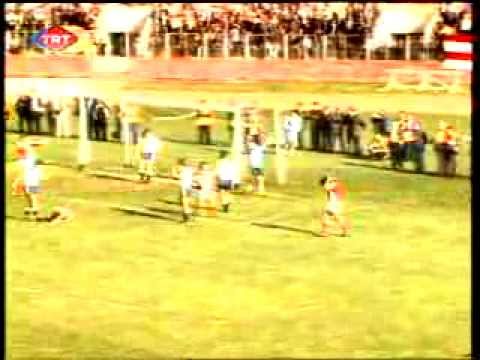Samsunspor Sarıyer 1985 86 Sezonu 1-0 Gol Tanju Çolak
