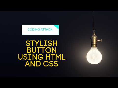 Stylish Button With Hover Effect Using Html And Css With Source Code Html Css Button Hover Effect