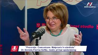 Dr Daniela Florina Gafiţa (Marcoci) despre Conferinţa "Prevenţie. Comunicare. Malpraxis în sănătate"