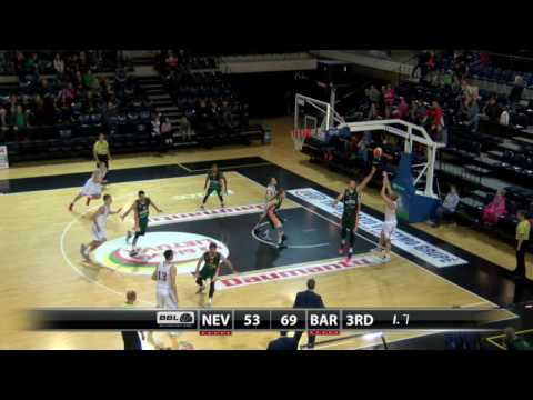 BBL: „Nevėžis“ - "Barons Kvartals" 2016 10 26 rungtynių apžvalga