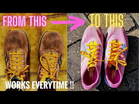 How to clean your dirty running shoes