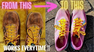 How to Clean Your Dirty Running Shoes (Simple and easy)