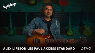 Video thumbnail for Epiphone Alex Lifeson Les Paul Axcess Standard Demo - The Rush Signature Guitar! by OfficialEpiphone