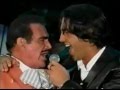 Alejandro y Vicente fernandez VOLVER VOLVER Y PERDON