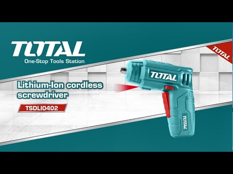 Миниатюра изображения товара Электроотвертка TOTAL TSDLI0402