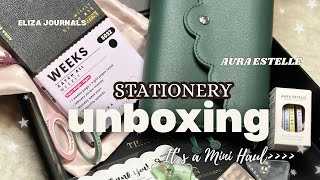 📦 @auraestelle  Stationery unboxing|new weekly catchall planner 📖  #stationery #planner #journal