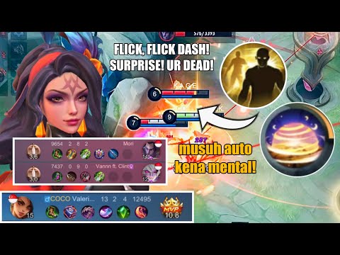 SURPRISING THE ENEMIES WITH ESMERALDA FLICKER!! - Mobile Legends