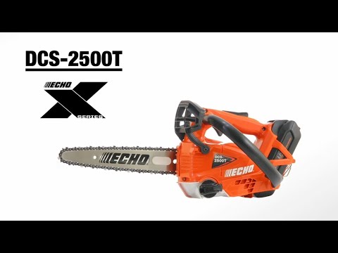 ECHO tools top handle arborist battery chainsaw DCS 2500T