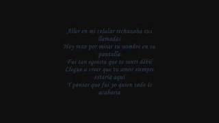 Te Llore - C-kan - Letra