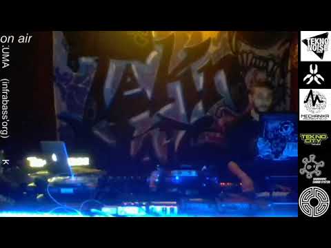TEKNONOISE HAZARD TEKNOCITY INFRBASSORG LIVE SHOW