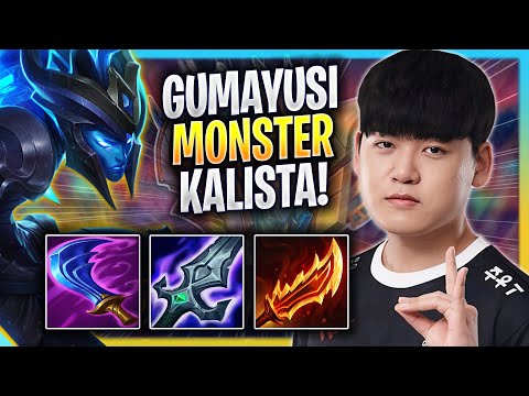 GUMAYUSI IS A MONSTER WITH KALISTA! - T1 Gumayusi Plays Kalista ADC vs Kai'sa! | Season 2023