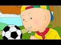 Caillou and the Soccer Game - CARTOON FOOTBALL - Videos For Kids - Cartoon Movie