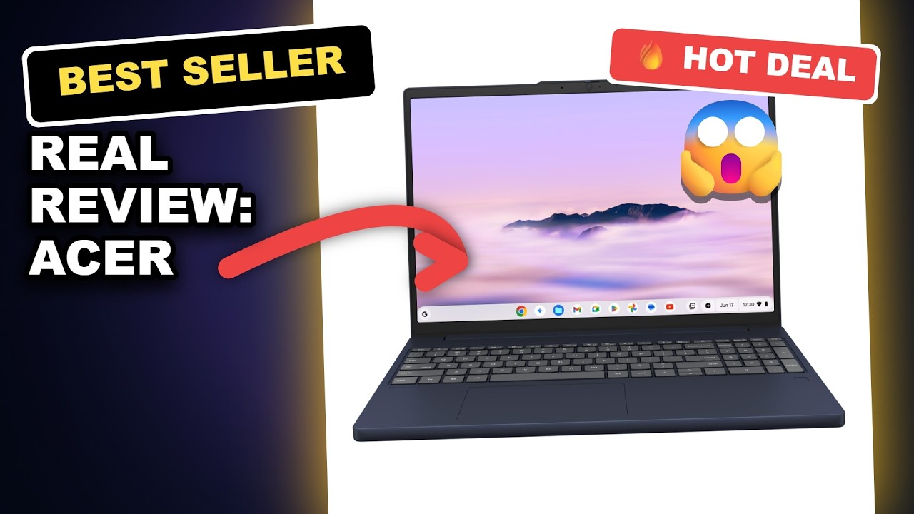 Real Review: Acer Chromebook Plus 515 CBE595-2 Review — Is It Enough for Work and Study? review video