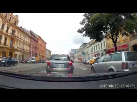 Time lapse 36x: Driving Brno (Moravia, Czech Republic)