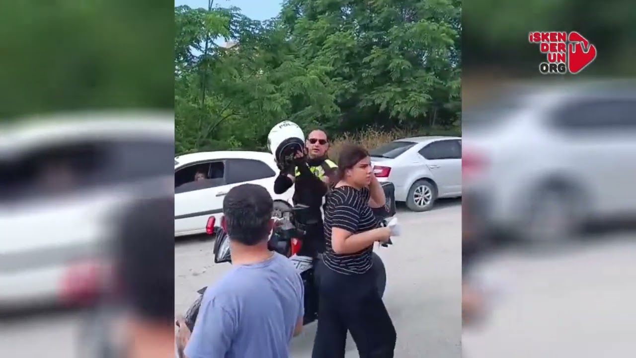 Samandağ’da da İmdada Polis Yetişti