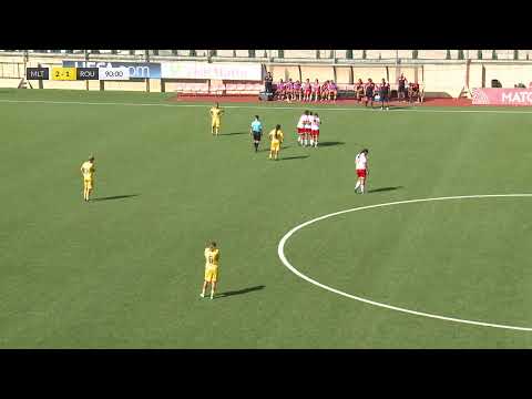 Malta WU15 vs Romania WU15, girls, UEFA WU15 Development Tournament
